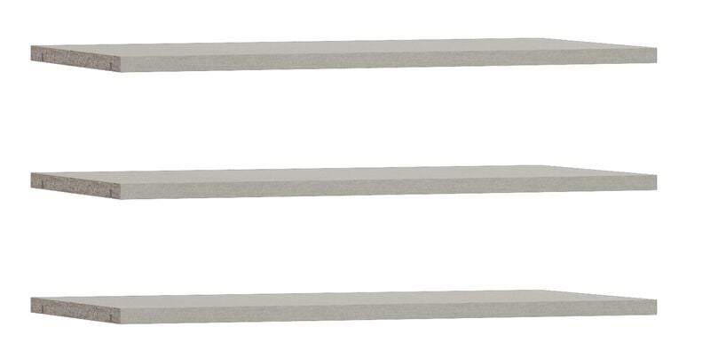 Line vaatekaapin hyllypaketti 170 cm komeroon 82,9 cm (3kpl)